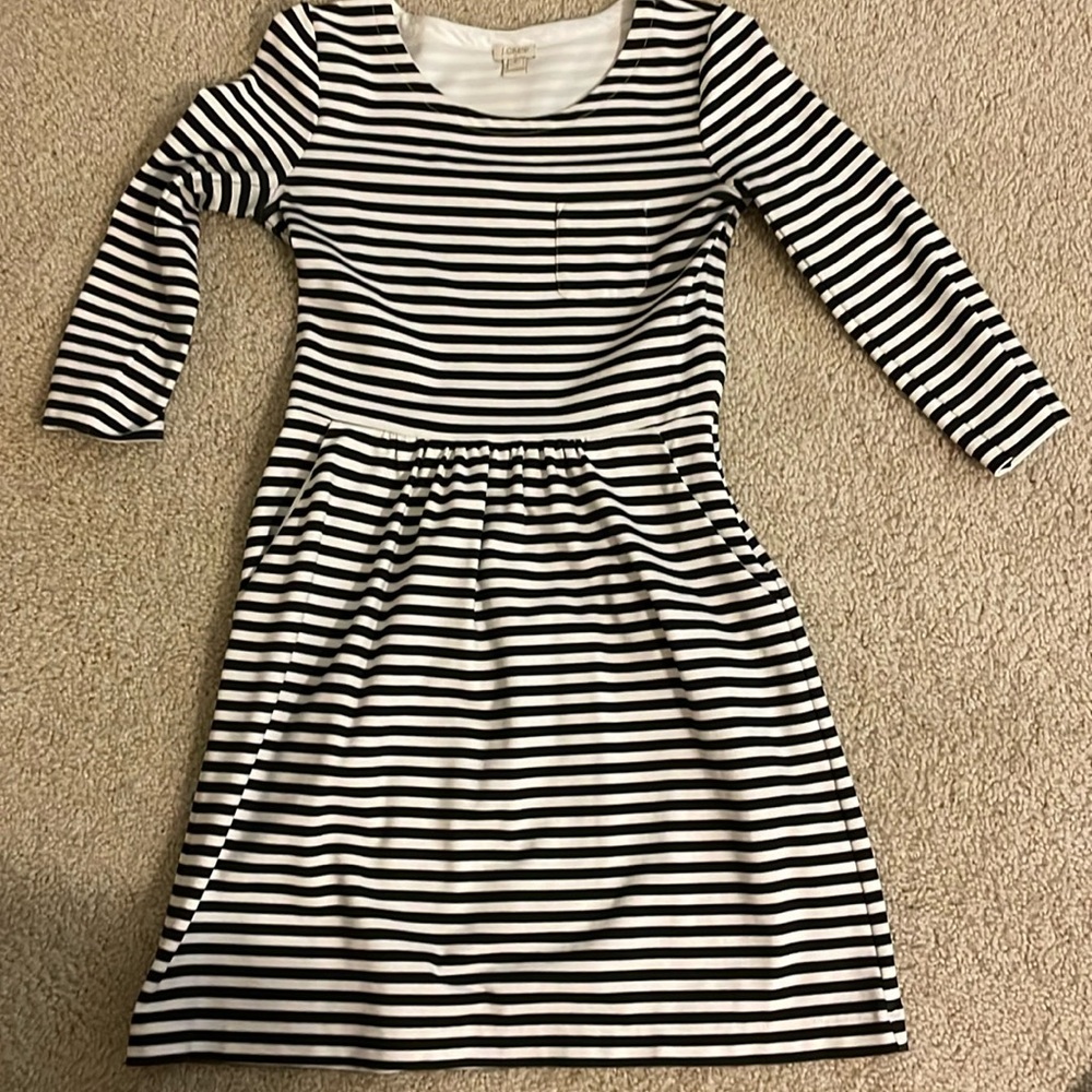 JCrew Striped Dress